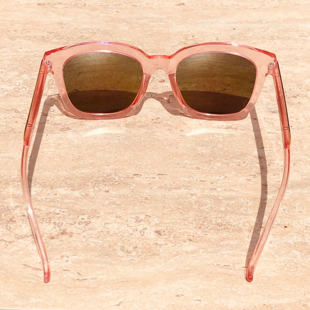 NEW Pink & Mirror Lense Sunglasses UV Protection - Picture 3 of 8